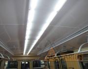  Светодиодное освещение салона вагона метрополитена серии 81-717/714 - фото 1