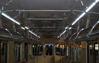 Светодиодное освещение салона вагона метрополитена серии 81-718/719 - фото 1